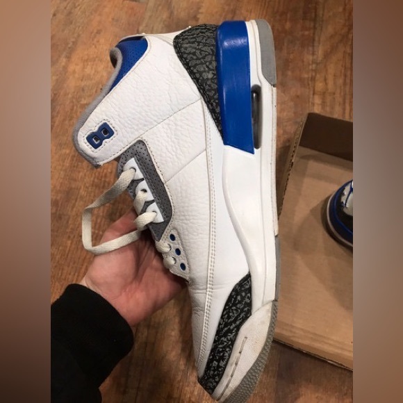 Air Jordan 3 Retro | Racer Blue | 11 - Picture 4 of 9